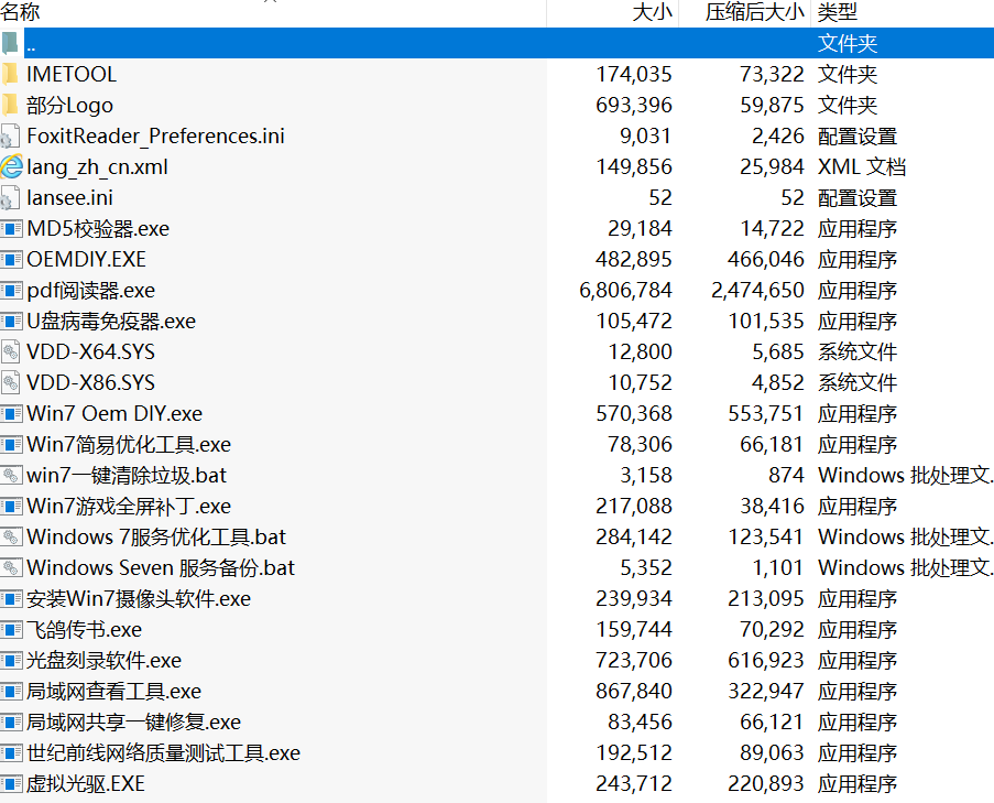 win7优化工具集合