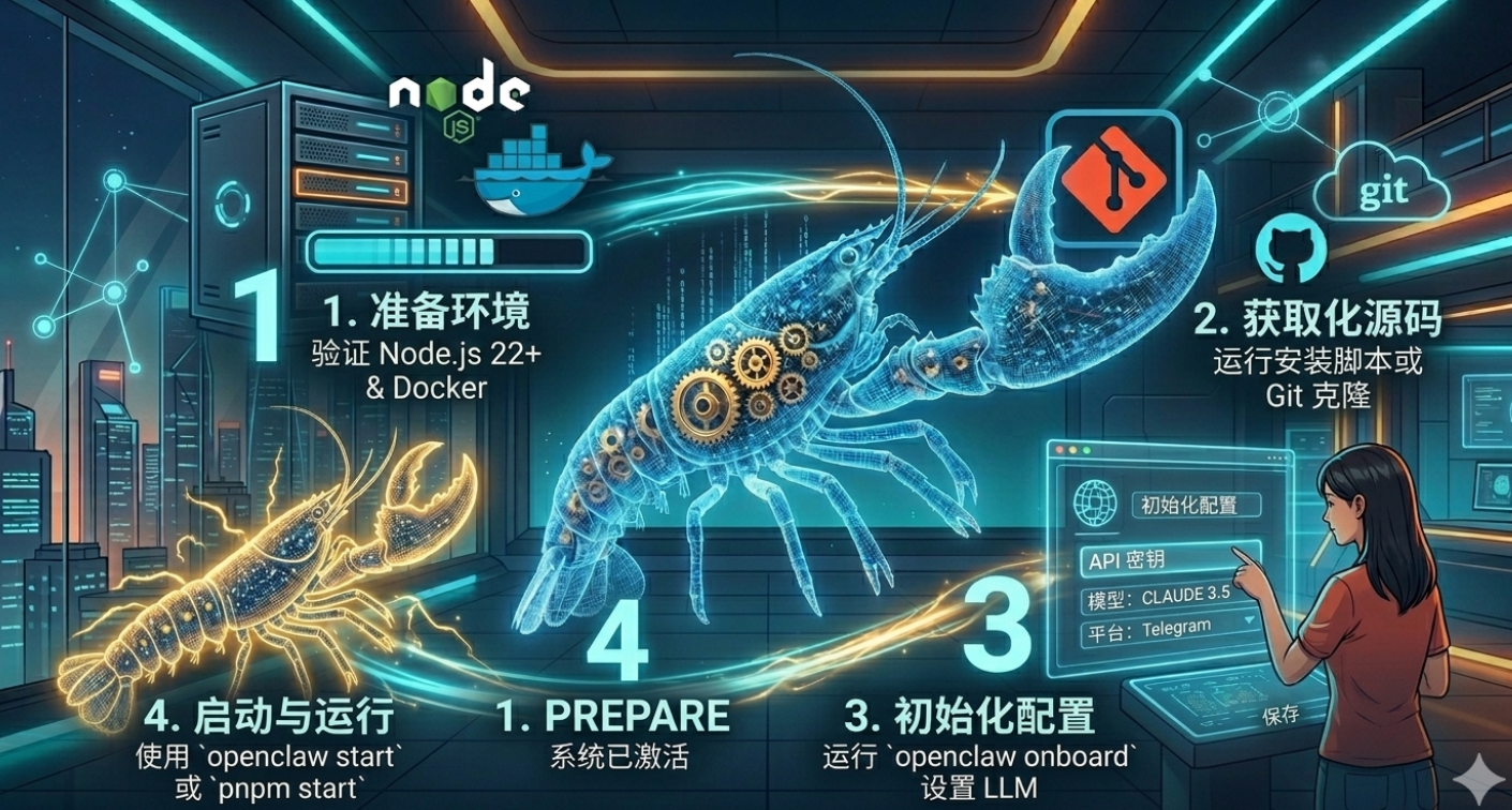 2026 最新 OpenClaw 本地部署保姆级教程：从零到一养出你的 AI 助手